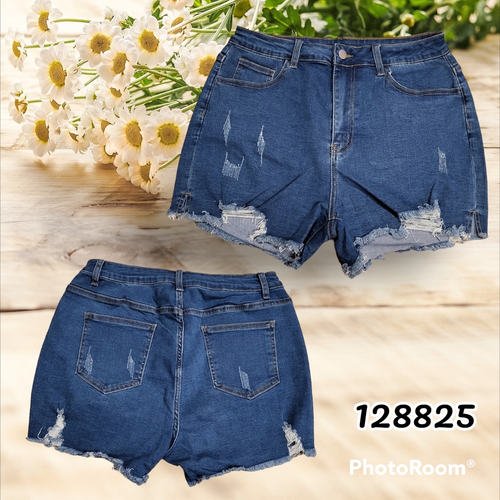 New Ripped Denim Shorts